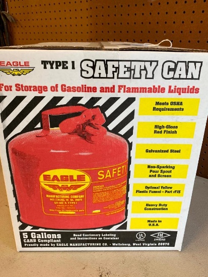 Eagle Type 1 Safety Can In Original Box
