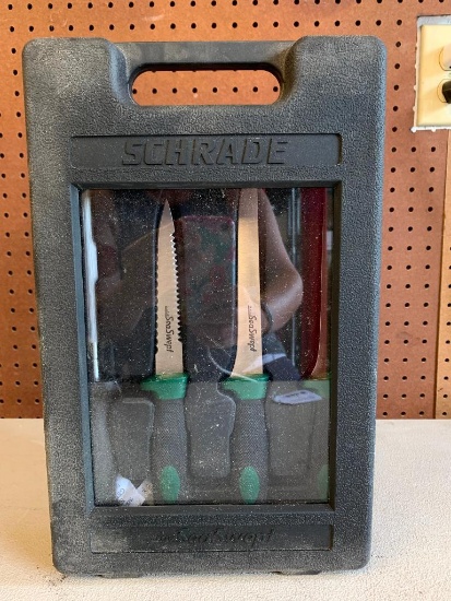 Schrade "Sea Swept" Filet Knife Set In Case