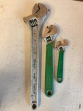 (3) Crescent Wrenches