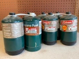 (8) Tanks Of Coleman, 1lb Propane Fuel