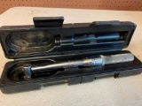 Utica Micrometer/Adjustable Torque Wrench In Molded Case