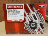 Craftsman (39) Pc. Tap & Die Set In Box