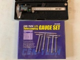 Telescoping Gage Set In Box & Cen-Tech Digital Caliper In Case