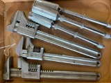 (3) Antique Wrenches & (3) Yankee Screwdrivers