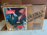 Vintage Coleman Camp Stove in Original Box