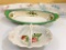(4) Relish Dishes: (3) Porcelain From Germany & (1) Glass