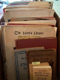 Box Of Vintage Sheet Music & Song Books