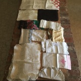 Group Of Lace Place Mats, Pillowcases, & Similar Items