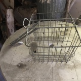 Vintage Bicycle Double Baskets