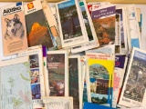 Group Of Older Travel Maps