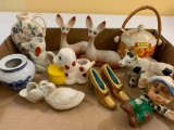 (13) Pcs. Of Miniature Porcelain Figures