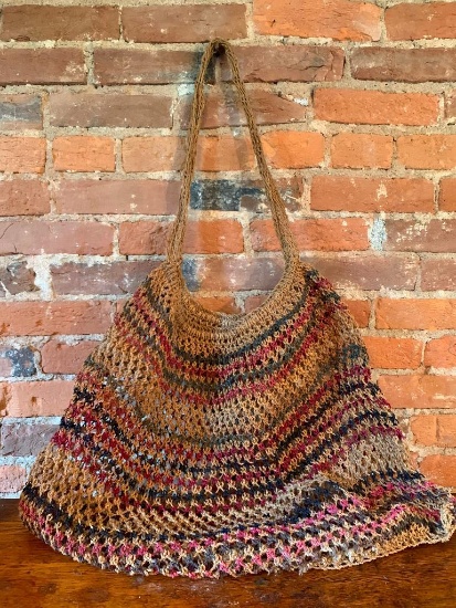 Large Shoulder Bag that Appears to be Hand Made