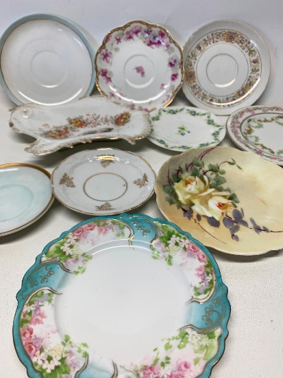 Group of MIsc. China as Pictured,Mostly Cups and Saucers