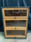 Painted Oak, 3 Door, Barrister Bookcase