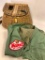 Expeditions, Mann's Bait Shop Fishing Vest and Vintage Fishing Basket