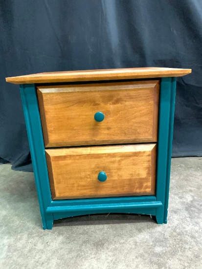 Painted, Solid Wood Night Stand