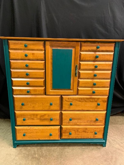 Contemporary, Painted, Solid Wood Bachelor Chest/Dresser