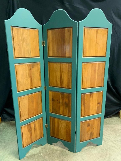 Solid Wood, Painted Room Divider