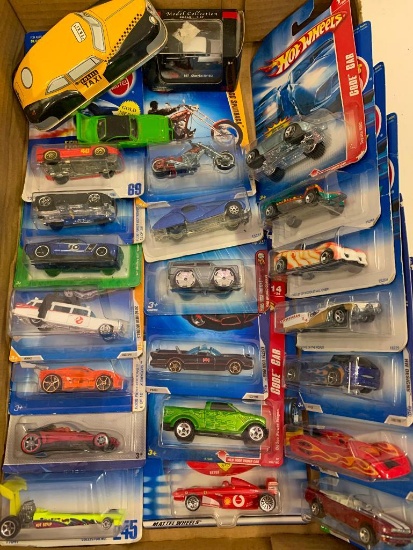 Group of Hot Wheels that are still in Seal Packs