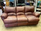 Leather, Dual Reclining Sofa