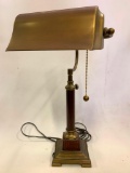 Oil Rubbed Bronze Color and Brown Desk Lamp