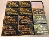 1999 to 2009 50 States Commemorative Quarters, Gold Edition in Original Box and Cases