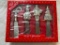 Set of Four Wallace Christmas Spreaders in Original Box