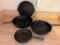 Group of Cast Iron Cook Ware