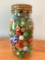 Mason Jar of Marbles