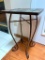 Wrought Iron and Tile Top Table