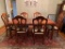 Broyhill, Mahogany Finish Table and 6 Chairs