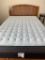 Almost New Sealy Posturpedic Matress, Box Spring, Wood Headboard and Hollywood Frame, Queen Size