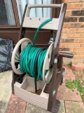 Ames Hose Reel and Hose