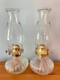 Three Contemporary Oil Lamps