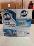 Set of Pledge Fabric Sweepers for Hair