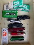 Group of Pocket Knives as Pictured