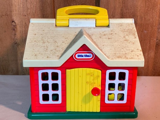 Little Tikes Toy School Building, 8" Tall