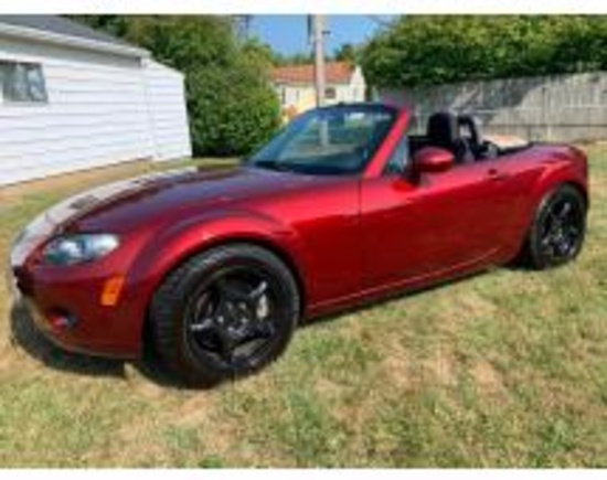 Online Only Auction of 2008 Mazda Miata MX-5