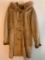 Ruff Hewn, Fake Suede Ladies Long Coat, Size Small