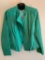 G by Guliana, Size Large, Seafoam, Ladies Jacket, Polyester