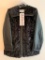 Dennis Basso Sterling, Ladies Coat, Medium, Black, Faux Fur with Polyester Arms