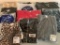 Approx.10, New in Package, Medium, Ladies Shirts/Jackets. Items are from Home Shopping Network, QVC