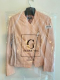G by Giuliana, Size Medium, Color Blush, Polyester, Ladies Jacket