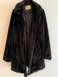 Dennis Basso Gold, Size Medium, Ladies Faux Fur Coat