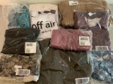 Approx.10, New in Package XXS, Ladies Shirts, Some lots may also include hoodie or sweater. Items