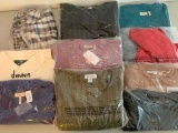 Approx.10, New in Package XXS, Ladies Shirts, Some lots may also include hoodie or sweater. Items