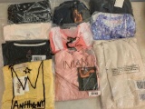 Approx.10, New in Package XS, Ladies Shirts, Some lots may also include hoodie or sweater. Items are