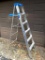 Werner, Aluminum, 6' Step Ladder