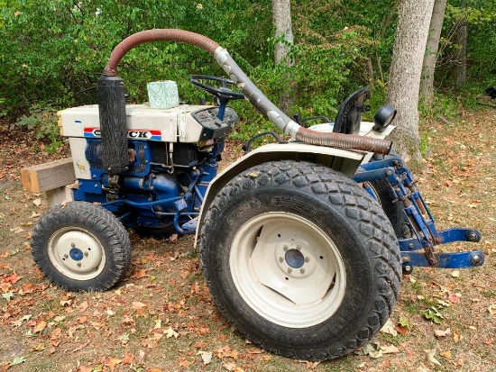 Satoh Tractor, Buck Diesel Tractor with 3 Point Hitch and 743.6 Hours