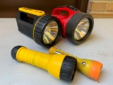 4 Flashlights as Pictured